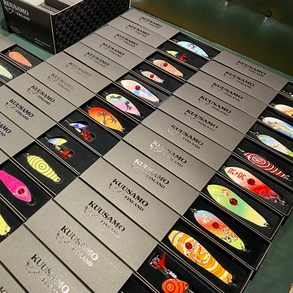 lures in a box